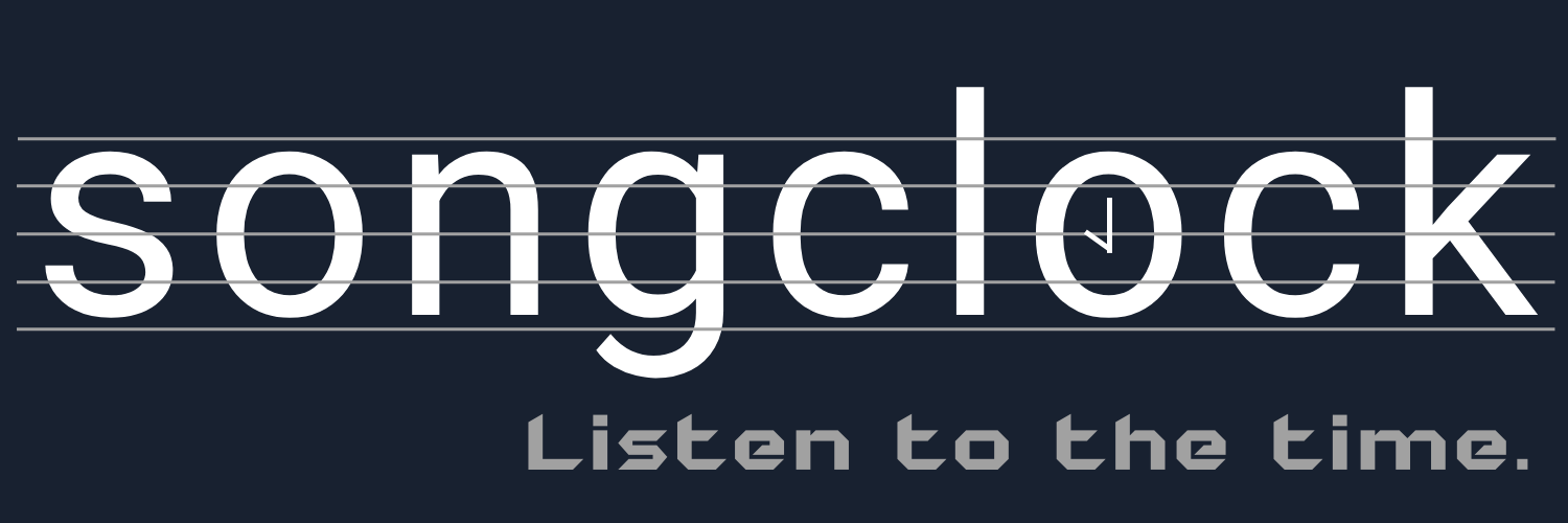 Song Clock - Listen to the time.